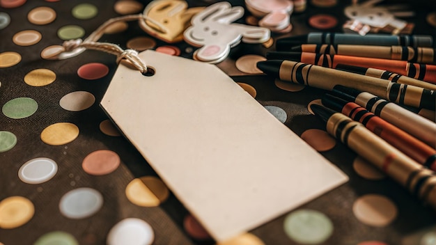 Бирки с ценами и пяльцами